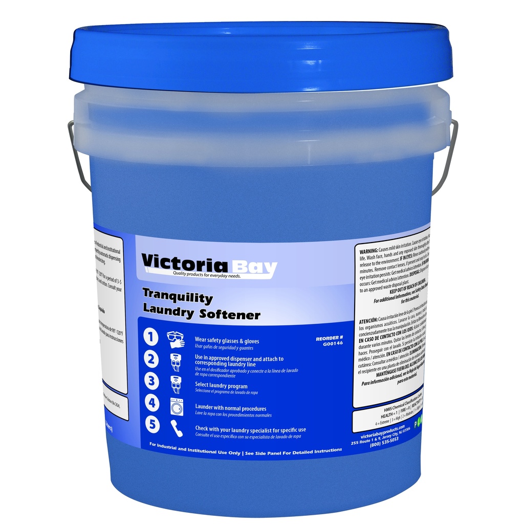 Victoria Bay Tranquility Laundry Softener 5 Gal 1/Pail