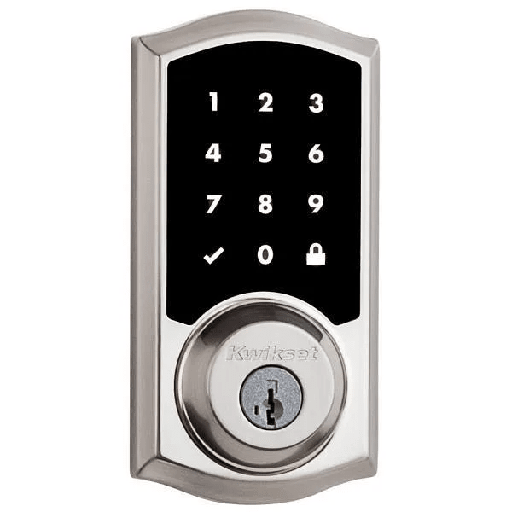 [99180-001] Kwikset 916 Smartcode Satin Nickel Electronic Deadbolt With Zigbee