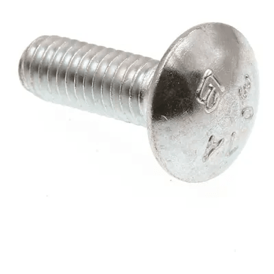 [9062830] Generic Carriage Bolts, -18 X 1 In., A307 Grade A Zc Stl, Package Of 50