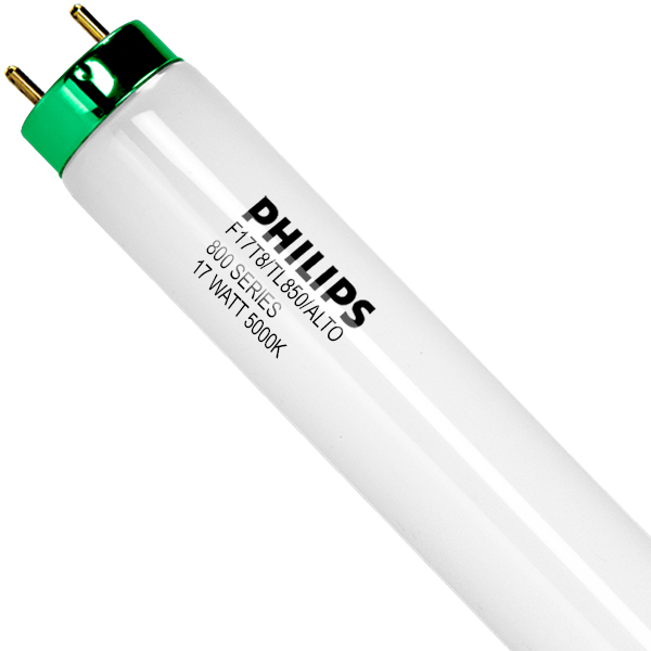 Philips 17 Watt - T8 - 24,000 Hours - 1,300 Lumens - 5000K -  Case of 30