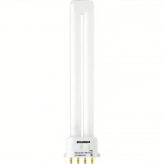 SYLVANIA CFL 13 Watts 4 Pin 2GX7 Base - 4100 Kelvin CF13DS/E/841  20318 10/CASE