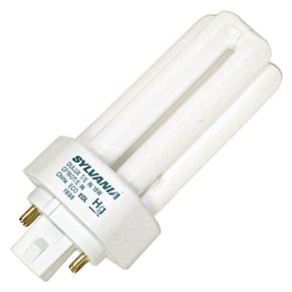 SYLVANIA CFL 18 Watt 4 Pin GX24q-2 Base 4100K CF18DT/E/IN/841/ECO 20878