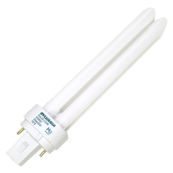 SYLVANIA CFL 26 Watt, 2 Pin G24d-3 Base, 4100K, Fluorescent Lamp