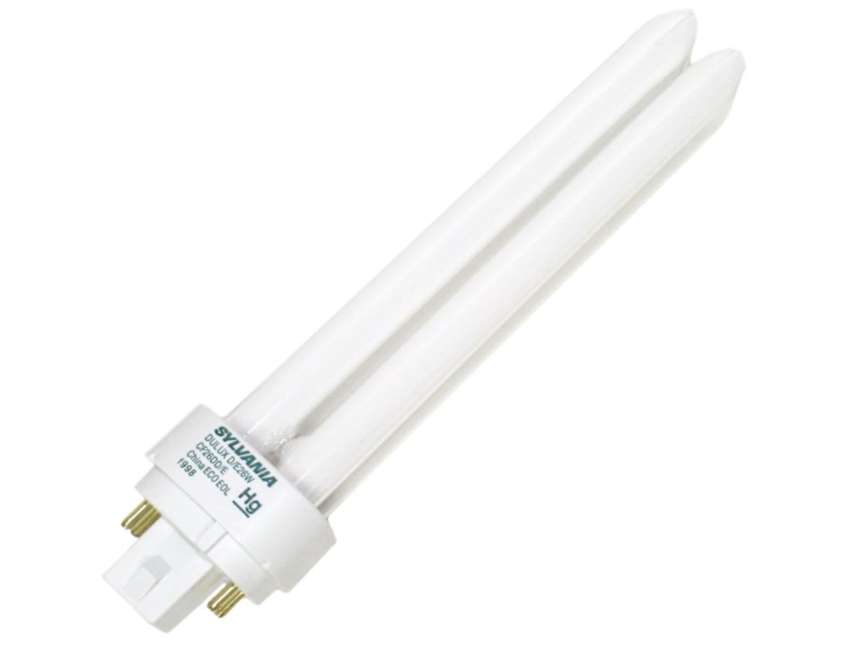 SYLVANIA CFL 26 Watt 4 Pin G24q-3 Base 3500K CF26DD/E/835/ECO 20673