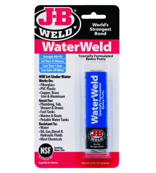 J-B Weld 2 oz. Waterweld Epoxy