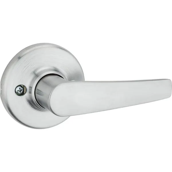 Kwikset Delta Satin Chrome Half-Dummy Door Lever