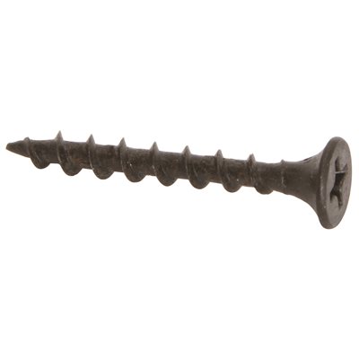 Lindstrom #8 x 3 in. Phillips Drive Bugle Head Phosphate Coated Drywall Screws Box