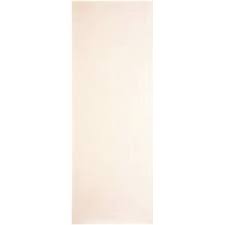 Masonite 34 in.  x 80 in. Smooth Flush Primed White Hollow Core Composite Interior Slab Doo