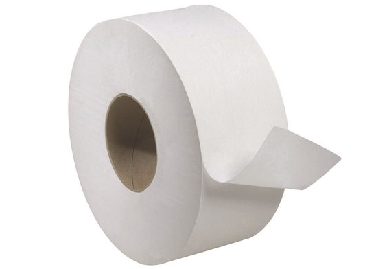 RENOWN Eco 1000 ft 2-Ply Embossed Jumbo Roll Tissue (12 Rolls/Case)
