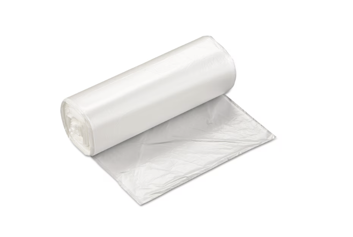 Can Liner 24x33 In Natural Hdpe 6mic 20 Count/Pack 50 Packs/Case 1000 Count/Case
