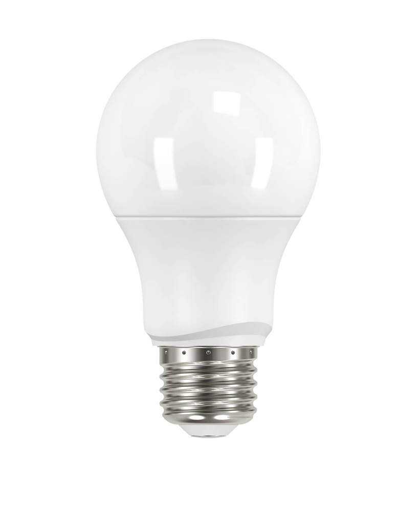 Satco 6 Watt A19 LED Frosted 5000K Medium base 220 deg. Beam Angle 120 Volt Non-Dimmable
