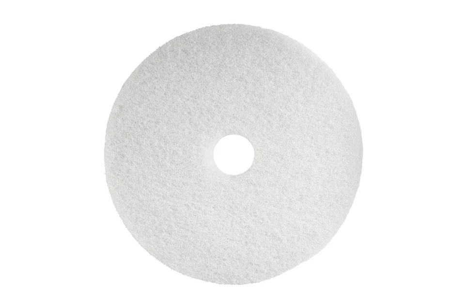 Renown 20 in. White Polishing Floor Pad (5-Count)