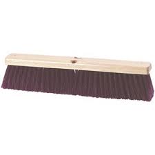 Renown 24 in. Polypropylene Heavy Sweep with 3-1/4 in. Trim