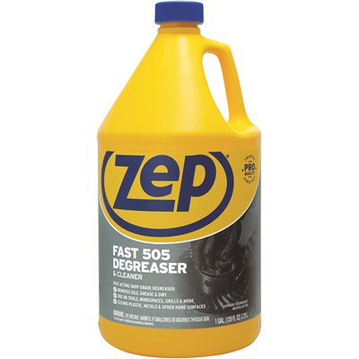 Zep 1 Gal Fast 505 Degreaser Cleaner And Degreaser, Case Of 4