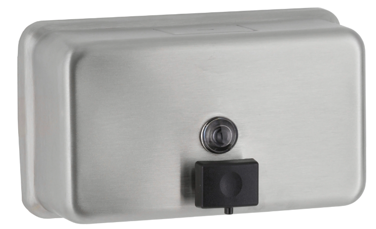 Bobrick ClassicSeries™ Surface Mounted Horizontal Soap Dispenser