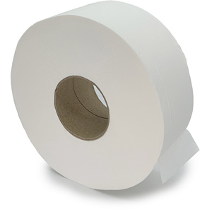 Victoria Bay Toilet Paper & Tissue Roll 3.5in X1000ft 2ply Virgin Paper White Jumbo Jr (Jrt) 3.3in Core Diameter 12/Case