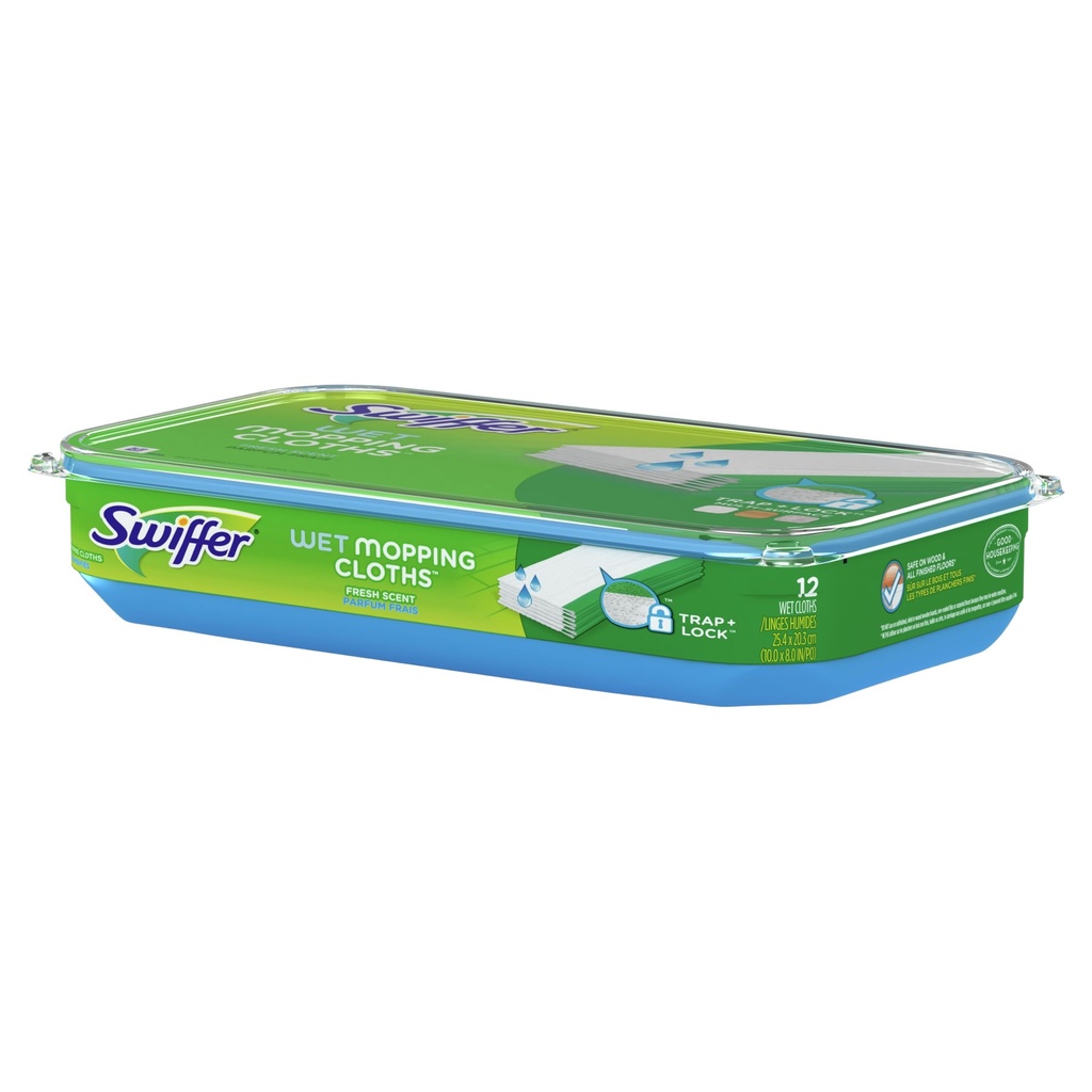 Swiffer Open Window Fresh All Purpose Wipes Floor Cleaner 12/Case