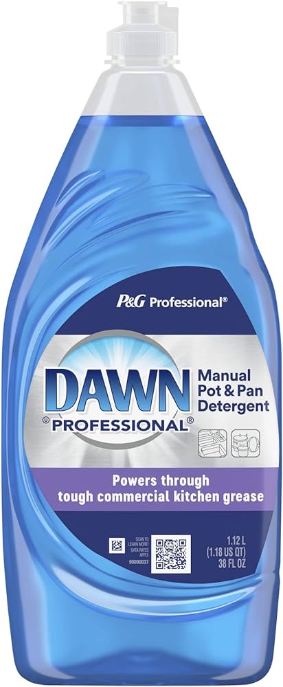 Dawn® Professional Original Scent Manual Dish Detergent 38 Floz Liquid 8/Case