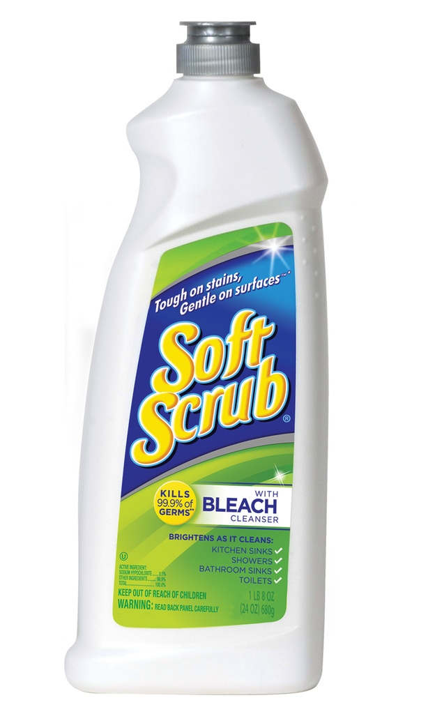 Soft Scrub® Cleanser 24 Floz Cream Bleach 9/Case
