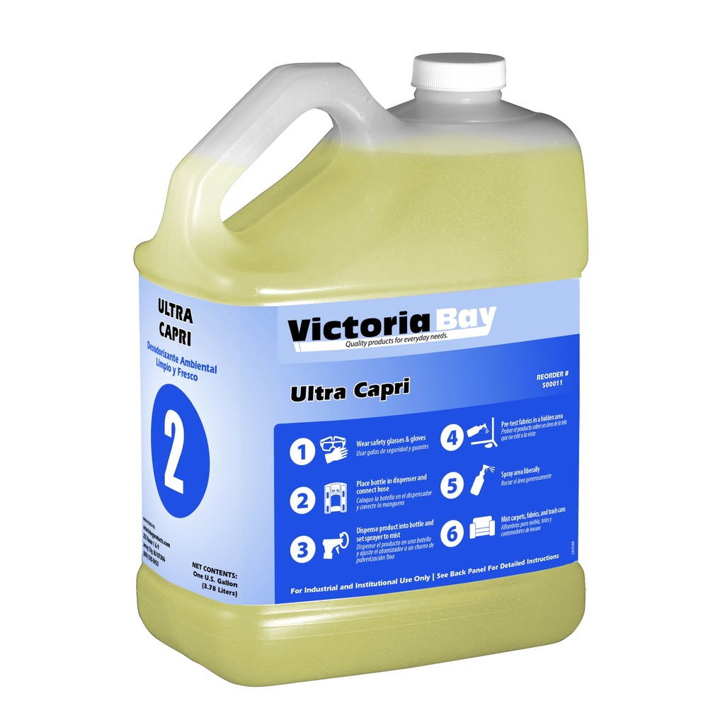 Victoria Bay Ultra Capri #2 1 Gal 4 Count/Pack 2 Packs/Case 8 Count/Case