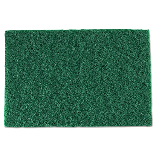 Victoria Bay General Purpose Scouring Pad 6x9 In Fiber Green 20/Case