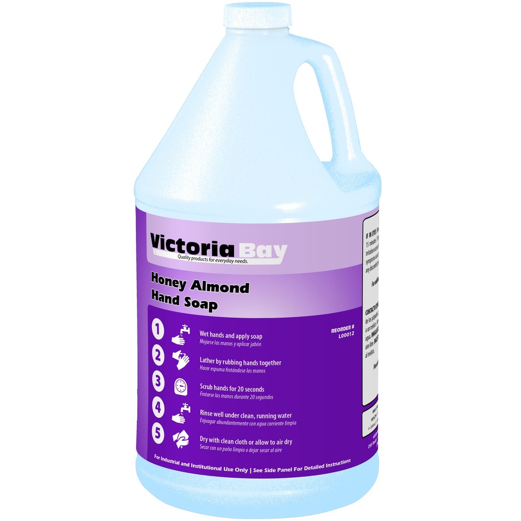 Victoria Bay Honey Almond Hand Soap 1 Gal 4/Case