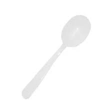 Victoria Bay White PP Heavy Duty Soup Spoon 1000/Case