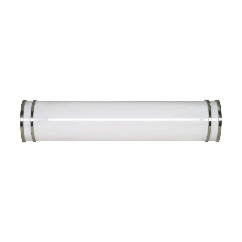 Glamour LED 25 inch; Vanity Fixture; Brushed Nickel Finish; CCT Selectable 3K/4K/5K