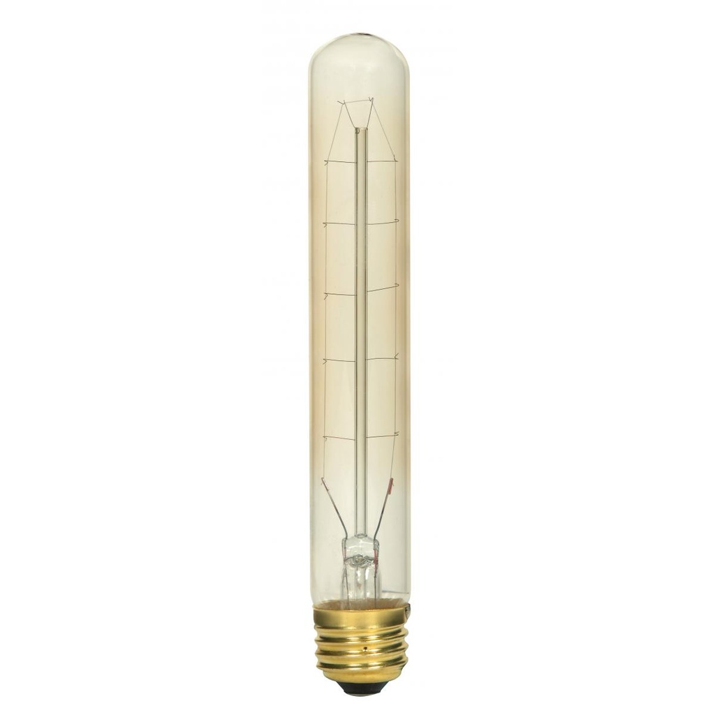 Satco 60 Watt T9 Incandescent; Clear; 3000 Average rated hours; 230 Lumens; Medium base; 120 Volt