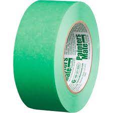 Painter's Mate CP 150 Multi Purpose Crepe Paper Masking Tape, 55m Length x 48mm Width, Green