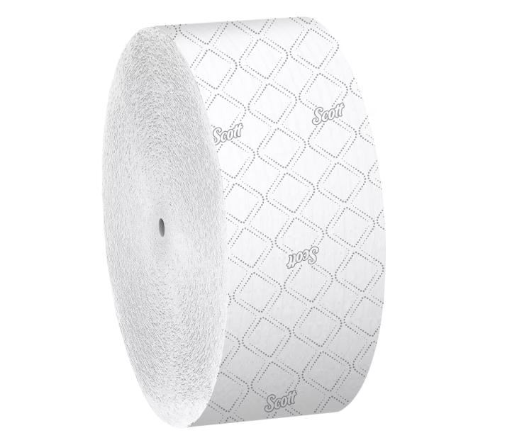 Scott® Essential Toilet Paper & Tissue Roll 3.78in X1150ft 2ply White Coreless Jumbo (Jrt) 12 Rolls/Case