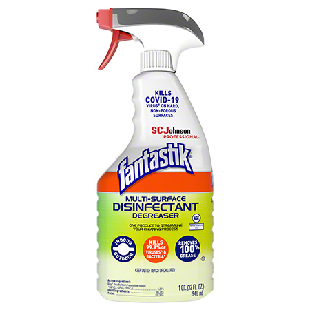 Fantastik® Multi-Surface Disinfectant Degreaser - 32 oz 8 per Case