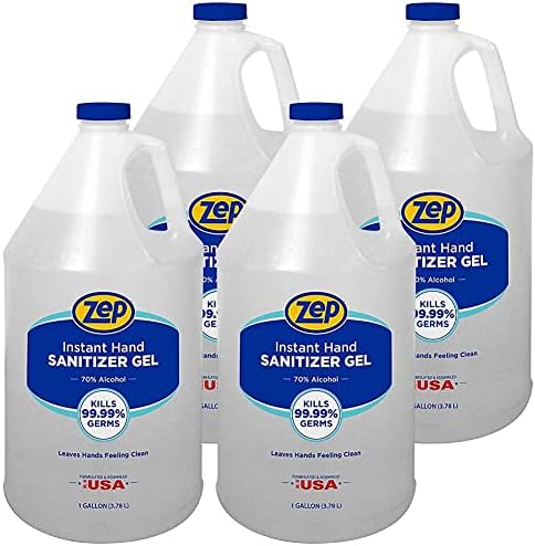 Instant Hand Sanitizer Gel, PK4