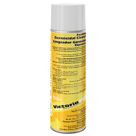 Victoria Bay Foaming Germicidal Cleaner 20 FLOZ 12/Case