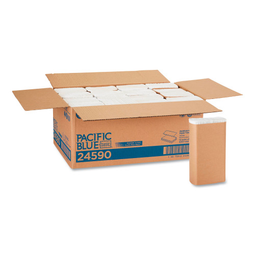 Georgia Pacific Envision® Folded Paper Towel 9.2X9.4 IN White Multifold 250 Sheets/Pack 16 Packs/Case 4000 Sheets/Case