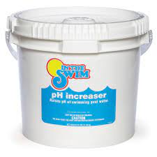 In The Swim pH Increaser for Pools - Granular 100% Sodium Carbonate (Soda Ash) to Raise pH Up - 25 Pounds