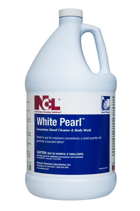NCL White Pearl Luxurious Hand Cleaner & Body Wash - Gallon