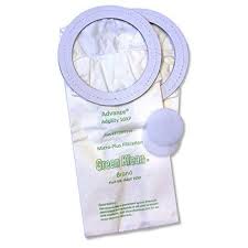 Green Klean Nilfisk Advance Adgility 10XP Replacement Vacuum Bags Case of 10