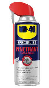 WD-40 Specialist Fast-Acting Penetrant Spray with Flexible Straw 13.5oz