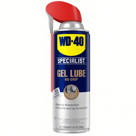 WD-40 Specialist No-Drip Gel Lubricant, 10 Oz