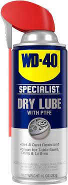 WD-40 Specialist Dry Lube with SMART STRAW SPRAYS 2 WAYS, 10 OZ