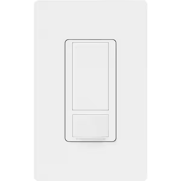 LUTRON Maestro Motion Sensor Switch, 2 Amp/Single-Pole, White