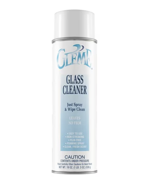 Spray Gleme Glass Cleaner, White Cs 12
