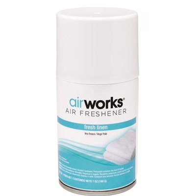 Hospeco AirWorks Metered Aerosol 7 oz. Fresh Linen (12/Case)