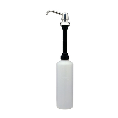 Bobrick B-822 Lavatory-Mounted 34-fl Oz Soap Dispenser – 4″ Spout