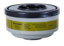 Honeywell North Multi-Gas Respirator Cartridge, Olive, 1 Pair