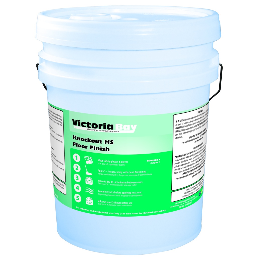 Victoria Bay Knockout Hs Floor Finish 5 Gal 1/Pail