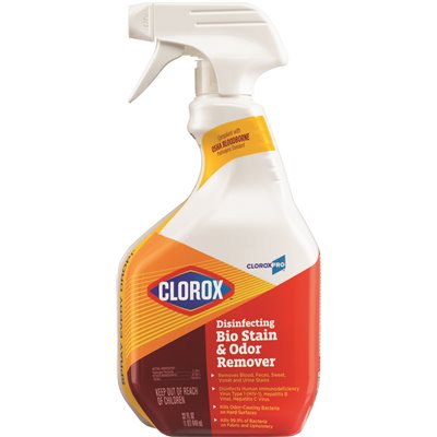 Clorox CloroxPro 32 oz. Disinfecting Bio Stain and Odor Remover Spray