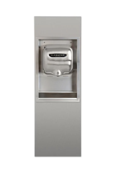 XLERATOR XChanger Combo Kit (ADA Height) Stainless Steel