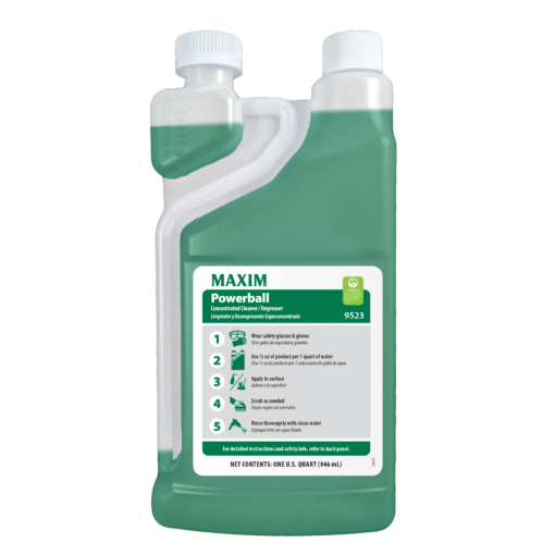 Maxim Powerball Degreaser 6/32oz EZ Squeeze